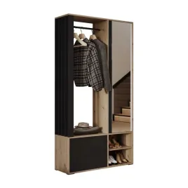 garderoba-foris-loft-z-lustrem-i-drazkami-na-ubrania-dab-artisan-czarny
