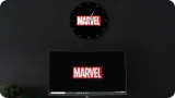 2-x-zegar-scienny-matowy-marvel-czarny-ksztalt-okragly