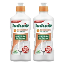 ludwik-plyn-do-mycia-naczyn-brzoskwiniowy-usuwa-tluszcz-450mlx2