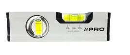 2-x-poziomica-biala-wskaznik-poziomu-pionu-17cm-pro