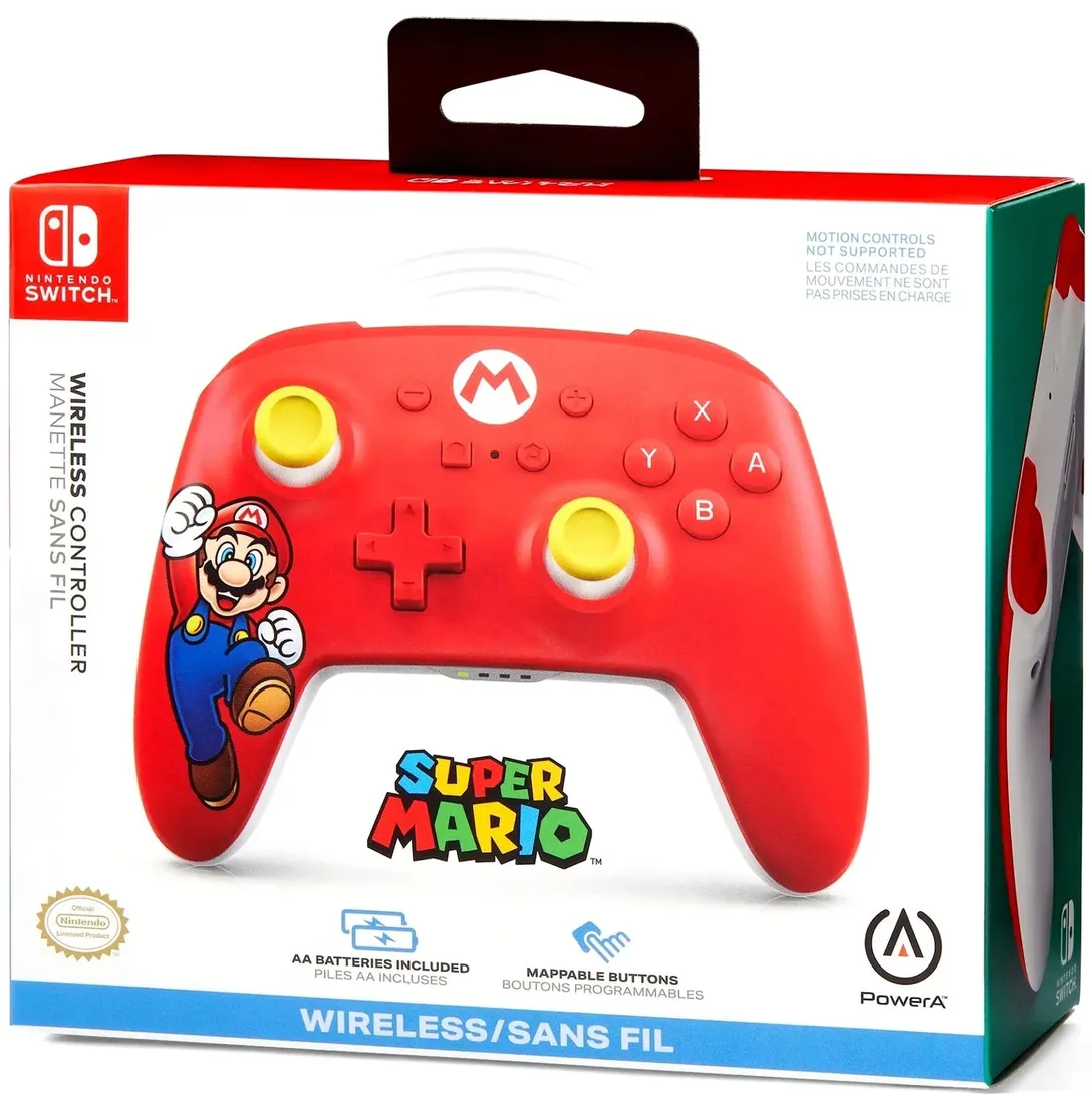 2-x-powera-switch-pad-bezprzewodowy-mario-joy-stan-nowy