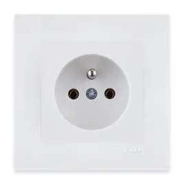 exen-1x-gniazdo-elektryczne-z-bolcem-pojedyncze-biale-ramka-biala