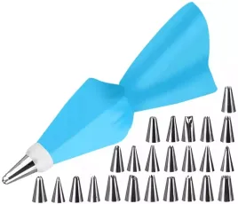 2-x-rekaw-worek-cukierniczy-silikonowy-wielokrotnego-uzytku-do-tortow-cia