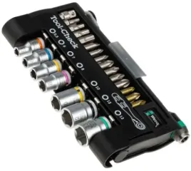 2-x-zestaw-bitow-i-nasadek-z-grzechotka-tool-check-33el-wera