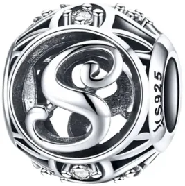 2-x-zawieszka-charms-koralik-litera-s-srebro-925