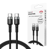 2-x-kabel-usb-feegar-evolution-typ-c-100w-oplot-nylon-marka-feegar