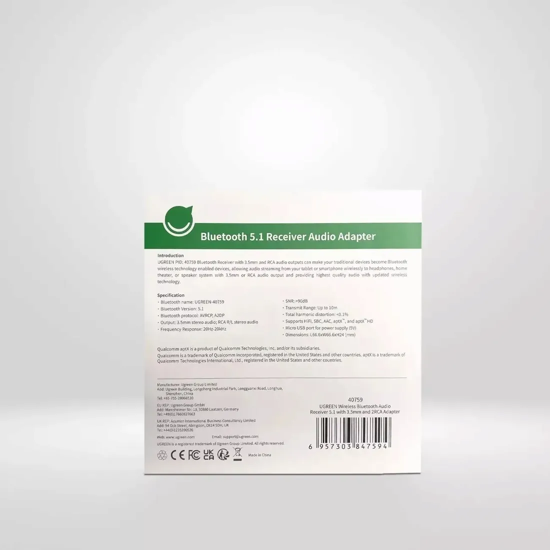 2-x-ugreen-odbiornik-adapter-bluetooth-mini-jack-35mm-stan-nowy