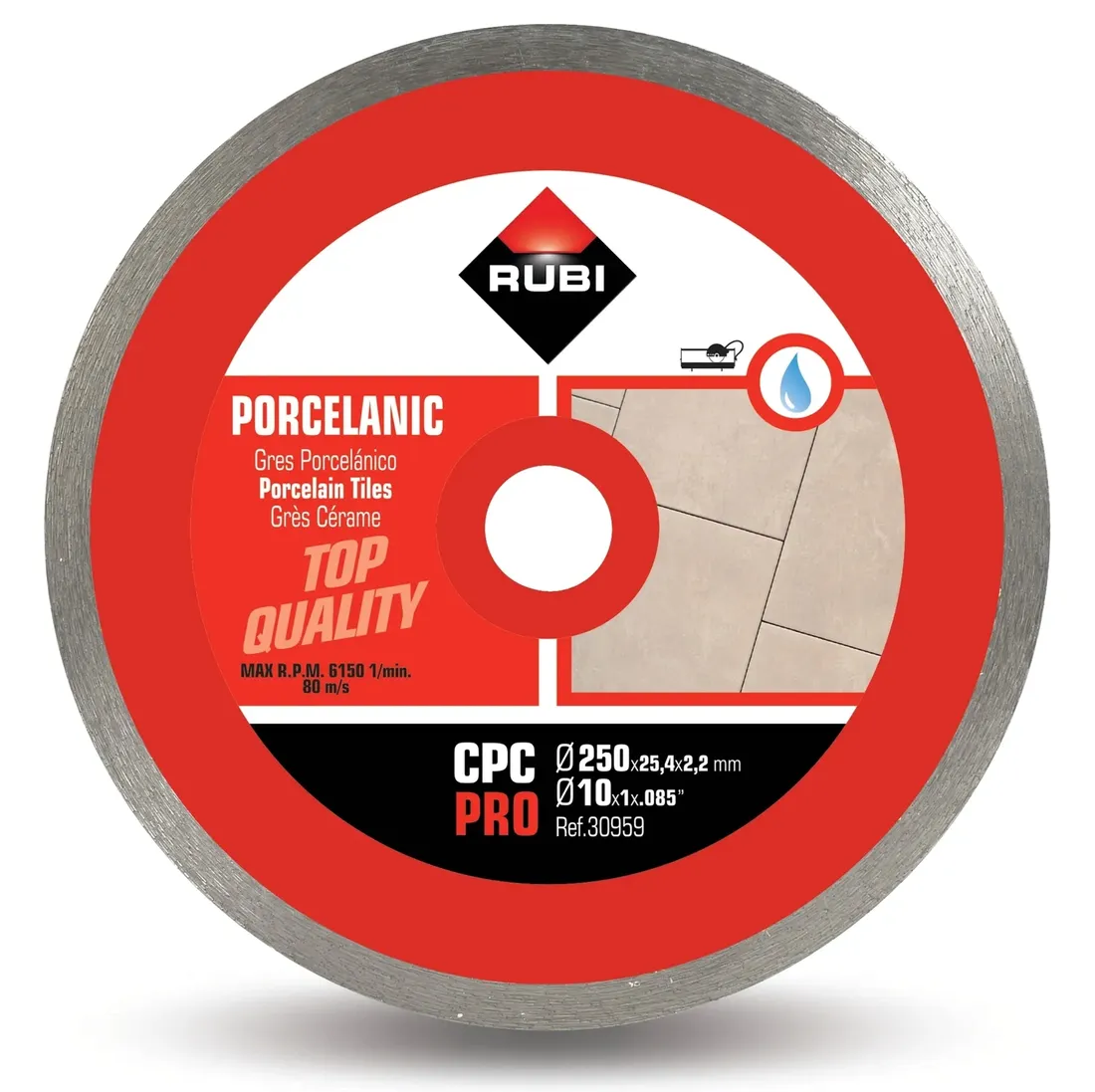2-x-tarcza-diamentowa-do-gresu-cpc-250-pro-rubi-stan-nowy