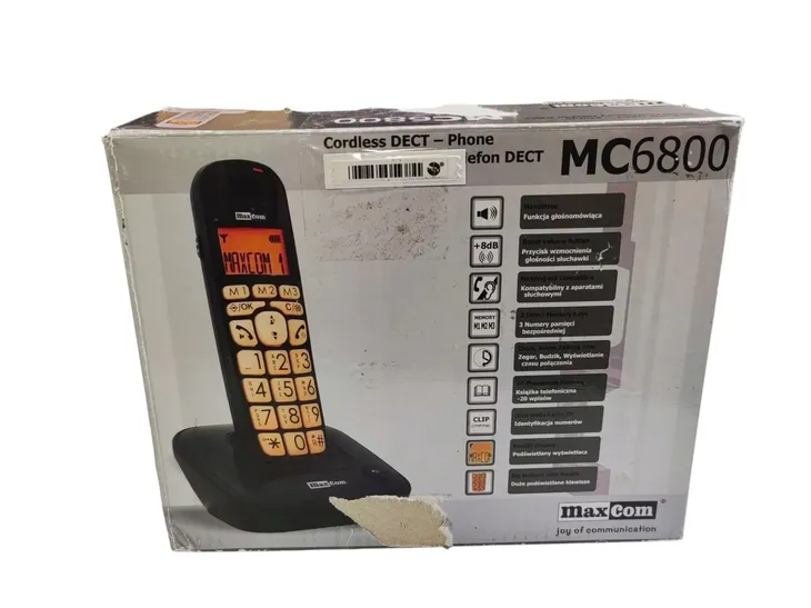 2-x-maxcom-mc6800-bezprzewodowy-telefon-stacjonarny-stan-nowy-nazwa-i-identyfikacja-dzwoniacego-tak