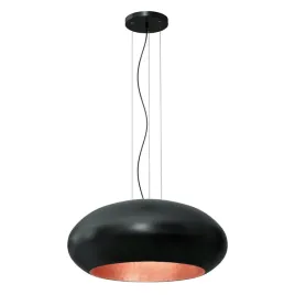 luminex-lampa-wiszaca-owalna-compo-o70cm-czarna-z-miedzia-e27-15w