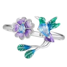 2-x-pierscionek-srebrny-pierscionek-regulowany-koliber-i-kwiat-srebro-925