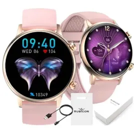 2-x-smartwatch-zegarek-damski-smartband-rubicon-puls-ekg-sms-kroki-menu-pl