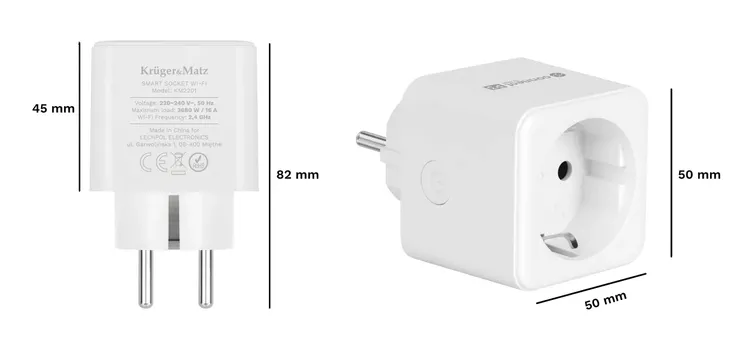 2-x-gniazdko-wifi-inteligentne-tuya-krugerandmatz-stan-nowy-waga-z-opakowaniem-0-08-kg