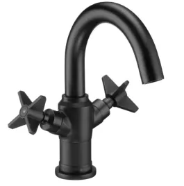 czarna-bateria-umywalkowa-temisto-z-korkiem-click-clack-model-bqt-n21d