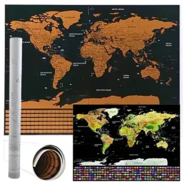 2-x-mapa-swiata-zdrapka-flagi-zapisuj-swoje-wyprawy