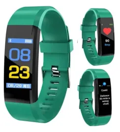 2-x-smartband-sport-opaska-czarna-fit-krok-puls-kcal