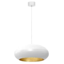 luminex-lampa-wiszaca-biala-50cm-compo-e27-15w-ze-zlotym-wnetrzem