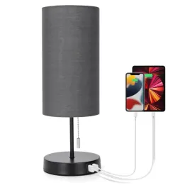 2-x-metalowa-lampka-nocna-stolowa-e27-2x-ladowarka-usb