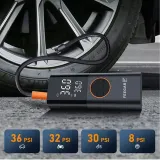 2-x-kompresor-samochodowy-12v-do-kol-feegar-przenosna-pompka-sprezarka-powe-waga-z-opakowaniem-0-1-kg-marka-feegar