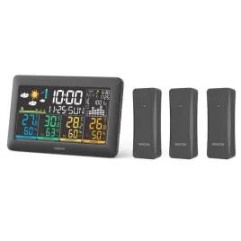 2-x-stacja-pogodowa-sencor-lcd-kolor-3-czujniki-prognoza-pogody-wilgotnosc
