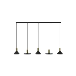 nowodvorski-hermanos-8032-lampa-wiszaca-stal-czarna-5xgu10-10w
