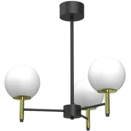 luminex-lampa-wiszaca-awinion-czarno-zlota-3-kule-e27-15w