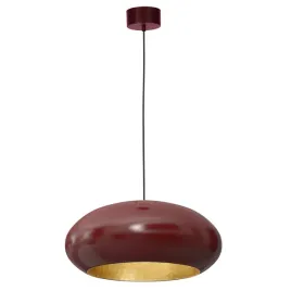 luminex-lampa-wiszaca-o50cm-compo-burgund-zloty-1xe27-15w-ip20