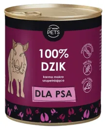 wowpets-karma-mokra-uzupelniajaca-psy-monobialkowa-dzik-100percent-miesa-850g
