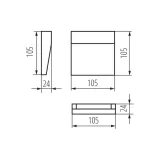 oprawa-nascienna-kanlux-duli-led-4w-4000k-ip54-antracyt-kanlux-glebokosc-produktu-2-4-cm