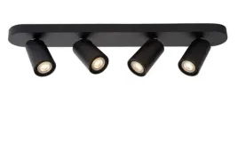 lucide-xyrus-lampa-reflektor-4xgu10-5w-2200-3000k-czarne-ip20