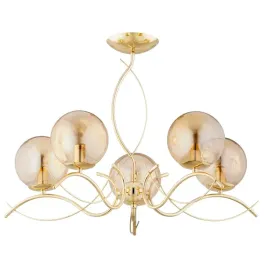 alfa-lampa-sufitowa-elita-5xe14-10w-zlota-bursztynowa-do-salonu