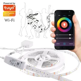 polux-tasma-led-wifi-5m-ip65-rgbw-z-pilotem-i-tuya-smart-sterowanie