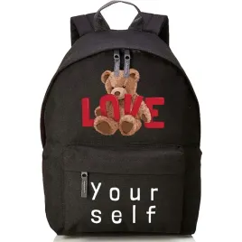 plecak-czarny-mlodziezowy-szkolny-modne-teddy-bears-love-yourself-misie