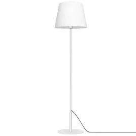 luminex-lampa-podlogowa-biala-arden-e27-15w-abazur-stozkowy