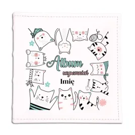 album-bialy-skorzany-prezent-na-dzien-dziecka-album-wspomnien-imie-kotki