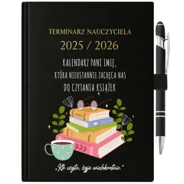 terminarz-nauczyciela-dlugopis-upominek-kto-czyta-zyje-wielokrotnie