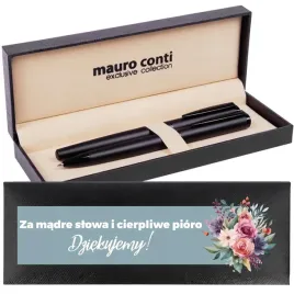 zestaw-pismienniczy-czarny-za-madre-slowa-i-cierpliwe-pioro-dla-nauczyciela