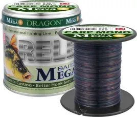 2-x-zylka-dragon-megabaits-carp-mono-camou-600m-0-28mm