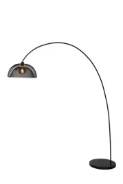 lucide-mesh-lampa-stojaca-lukowa-czarna-e27-60w-nowoczesna