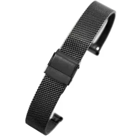 czarna-bransoleta-siatka-mesh-pacific-pvd-14mm