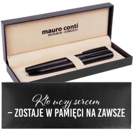 zestaw-pismienniczy-czarny-kto-uczy-sercem-na-prezent-dla-nauczyciela