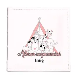 album-bialy-skorzany-prezent-na-urodziny-album-wspomnien-imie-zwierzatka
