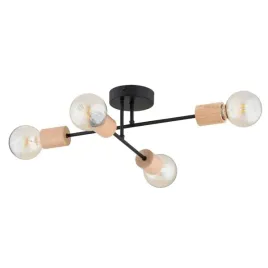 lampa-sufitowa-la-stena-4xe27-loftowa-minimalistyczna-czarno-drewniana-alfa