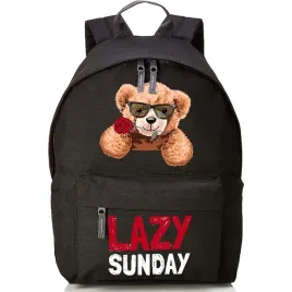 plecak-czarny-mlodziezowy-szkolny-modny-praktyczny-teddy-bears-lazy-sunday