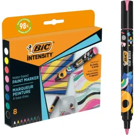 markery-akrylowe-bic-intensity-classic-paint-mix-pudelko-8szt-527430