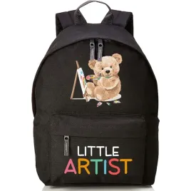 plecak-czarny-mlodziezowy-szkolny-modne-teddy-bears-little-artist-misie