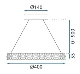 lampa-sufitowa-wiszaca-led-krysztalowa-glamour-ring-rozowe-zloto-40-ms001-zasilanie-sieciowe