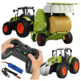 zdalnie-sterowany-traktor-ciagnik-rolniczy-z-balownica-do-slomy-swiatla-led