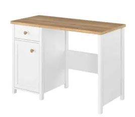 biurko-110-cm-biel-dab-nash-duzy-blat-polki-szuflada