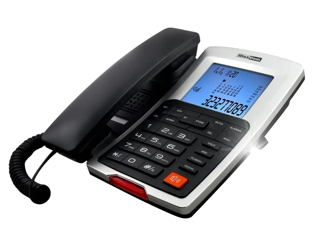 telefon-stacjonarny-maxcom-kxt709-glosnomowiacy